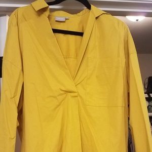 eShakti mustard blouse